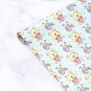 Winne the Pooh Hunny Pot Gift Wrap - 10ft Roll
